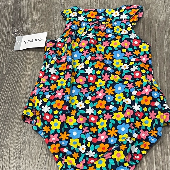 New Carter’s Floral Baby Girls Outfit 6 Months OC12 - Picture 2 of 3